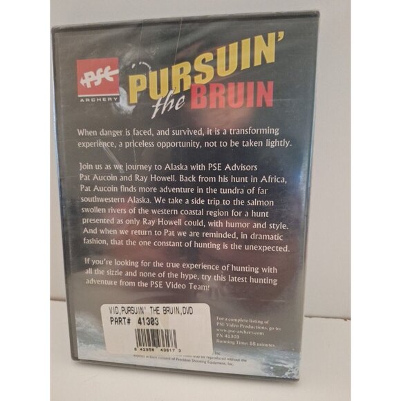 PSE Archery Pursuin The Bruin Hunting DVD Adventure Bear Hunt Alaska - Picture 5 of 7